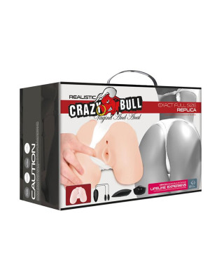 Cipka anal masturbator 2 dziury realistyczna skóra