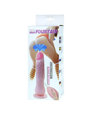 Dildo z wytryskiem super realistyczny penisa 19cm