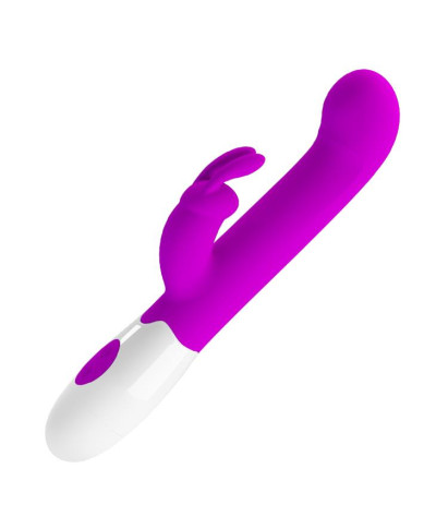 Wielofunkcyjny wibrator króliczek 20 cm 30 trybów