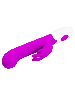 Wielofunkcyjny wibrator króliczek 20 cm 30 trybów