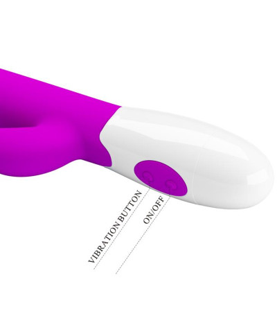 Wielofunkcyjny wibrator króliczek 20 cm 30 trybów