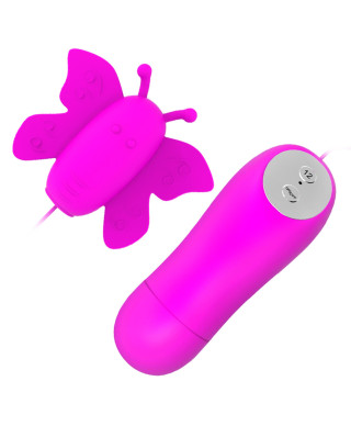 Stymulator masażer łechtaczki w kształcie motyla