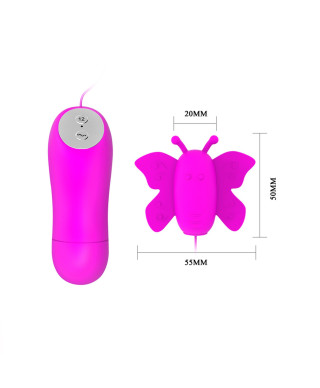 Stymulator masażer łechtaczki w kształcie motyla