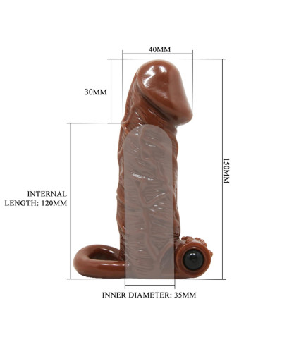 Małe kompaktowe dildo murzyńskie żylaste 15 cm