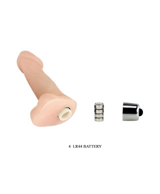 Dildo realistyczny wygląd penis z jądrami 125 cm