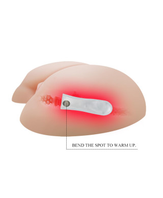 BAILE- VAGINA AND ASS Vibration Rotation Heating function Sex talk