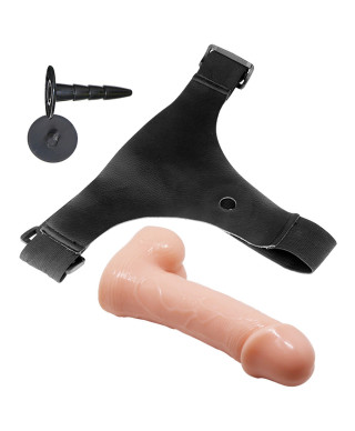 Strap On Uprząż z realistycznym żylastym penisem