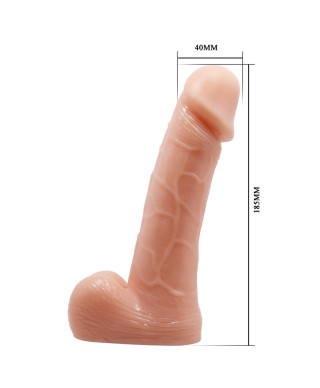 Strap On Uprząż z realistycznym żylastym penisem