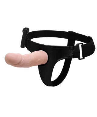 Wibrujący strap-on odczepiane realistyczne dildo