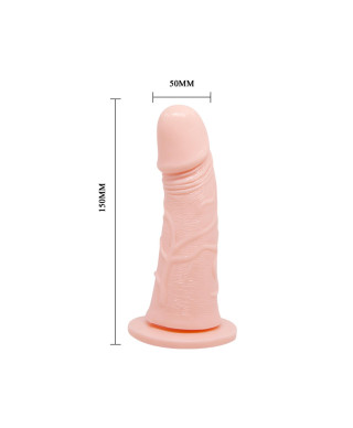 Wibrujący strap-on odczepiane realistyczne dildo