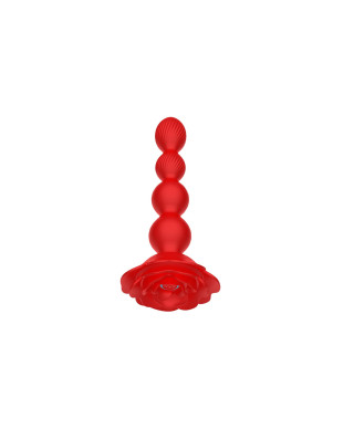 Rose rotating anal beads