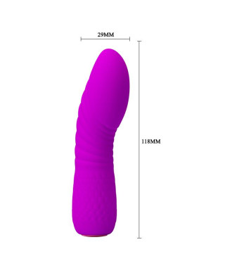Mały mini wibrator masażer łechtaczki 11cm 12 tryb