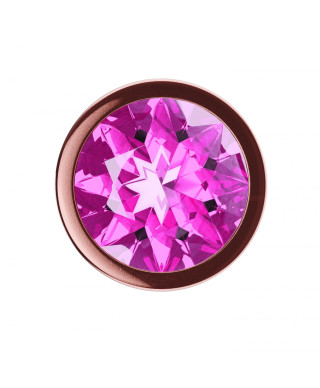 Plug-Butt Plug Diamond Quartz Shine S Rose Gold
