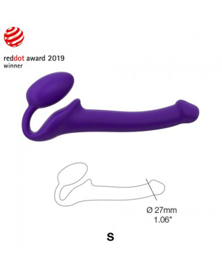 Podwójne dildo fioletowe sex lesbijski 298 cm