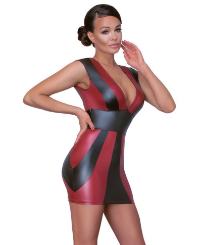Dress redblack L