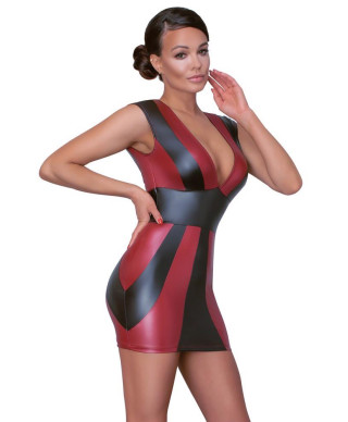 Dress redblack L