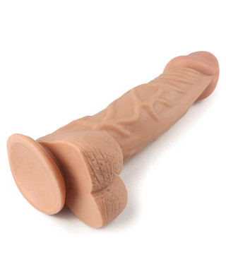 Bardzo giętki penis orgazm realistyczny gumowy