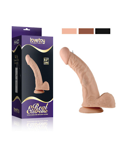 Erotyczne dildo giętki penis na przyssawce orgazm
