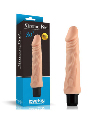 Wibrator naturalny miękki realistyczny penis 20 cm