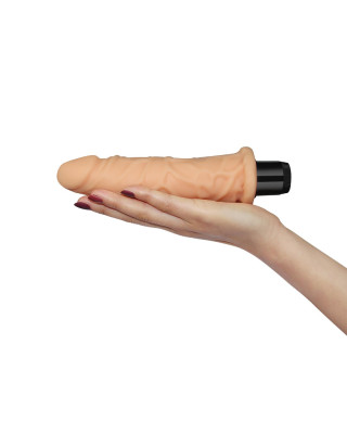 Wibrator naturalny żylasty penis z wibracją 20 cm
