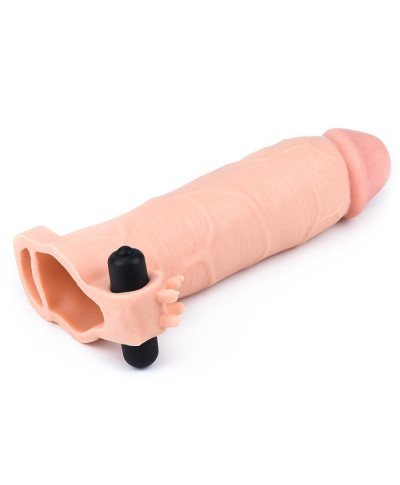 Przedłużenie silikonowe nakładka na penisa 20 cm