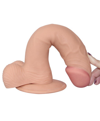 Potężny penis dildo realistyczny przyssawka 22 cm