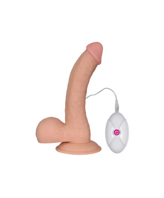 erotyczne dildo gumowe z przyssawka i wibracjami
