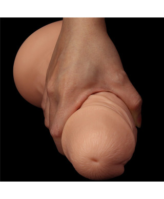 Ogromne dildo realistyczny wygląd przyssawka 24 cm