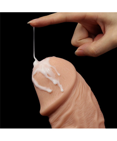 Ogromne dildo realistyczny wygląd przyssawka 24 cm