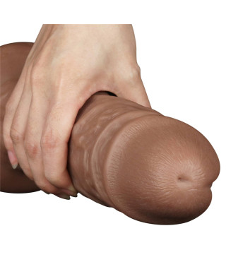 Gigantyczne dildo z przyssawką wyżyłowane 265 cm
