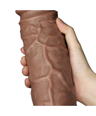 Gigantyczne dildo z przyssawką wyżyłowane 265 cm