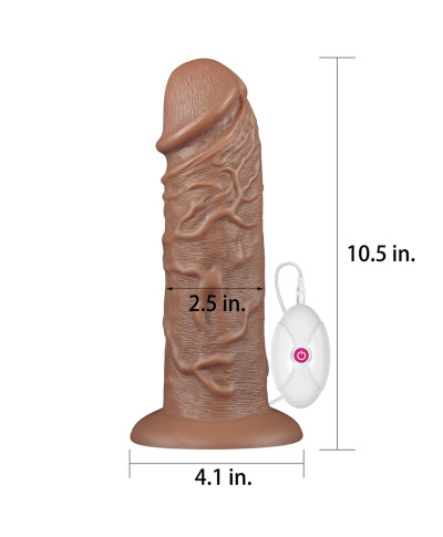 Murzyńskie ogromne dildo żyły i przyssawka 265 cm