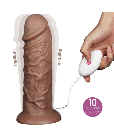 Murzyńskie ogromne dildo żyły i przyssawka 265 cm