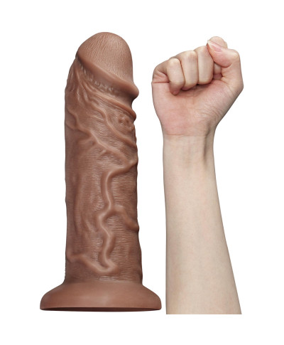 Murzyńskie ogromne dildo żyły i przyssawka 265 cm