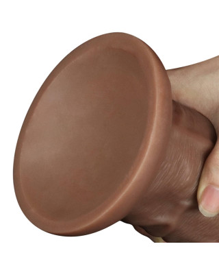 Murzyńskie ogromne dildo żyły i przyssawka 265 cm