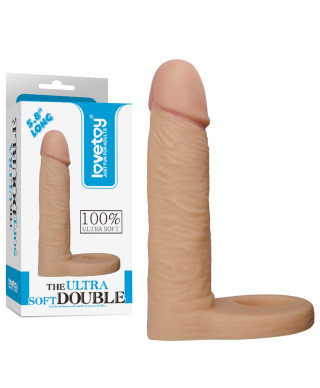 Dildo analne z pierścieniem na penisa silikonowe