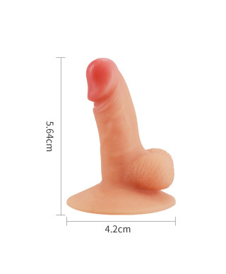 Gadżet erotyczny mini penis z przyssawką prezent