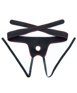 Strap-on elastyczne dildo realistyczny penis 21 cm