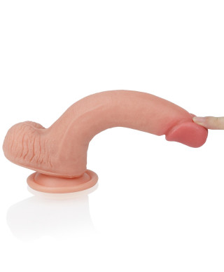 Realistyczne dildo silikonowe z przyssawką 205 cm