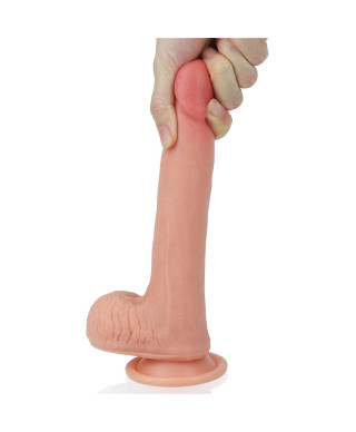 Realistyczne dildo silikonowe z przyssawką 205 cm