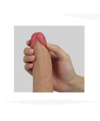 Realistyczne dildo silikonowe z przyssawką 205 cm