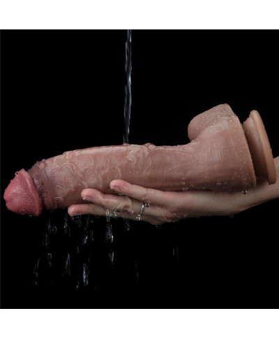 Długi sexowny penis realistycznie wykończony 27 cm