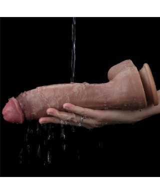Długi sexowny penis realistycznie wykończony 27 cm