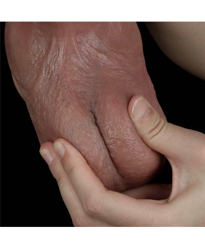 Długi sexowny penis realistycznie wykończony 27 cm