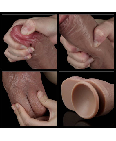 Długi sexowny penis realistycznie wykończony 27 cm