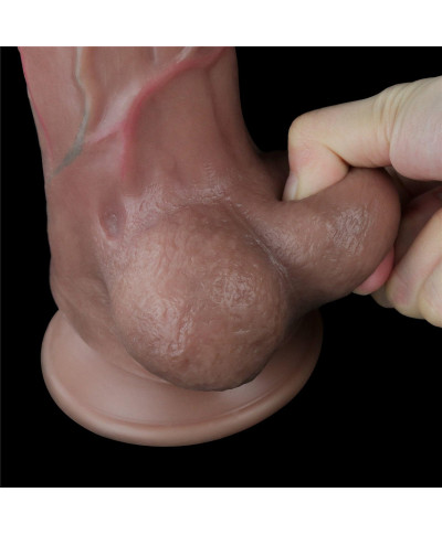 Gruby realistyczny penis z żyłami przyssawka 29cm