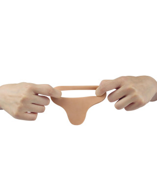 Gumowy strap-on sztuczny penis sex analny 175 cm