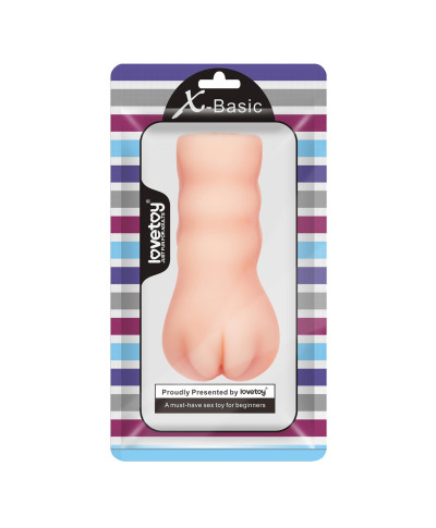 Kieszonkowy masturbator w kształcie cipki 13 cm