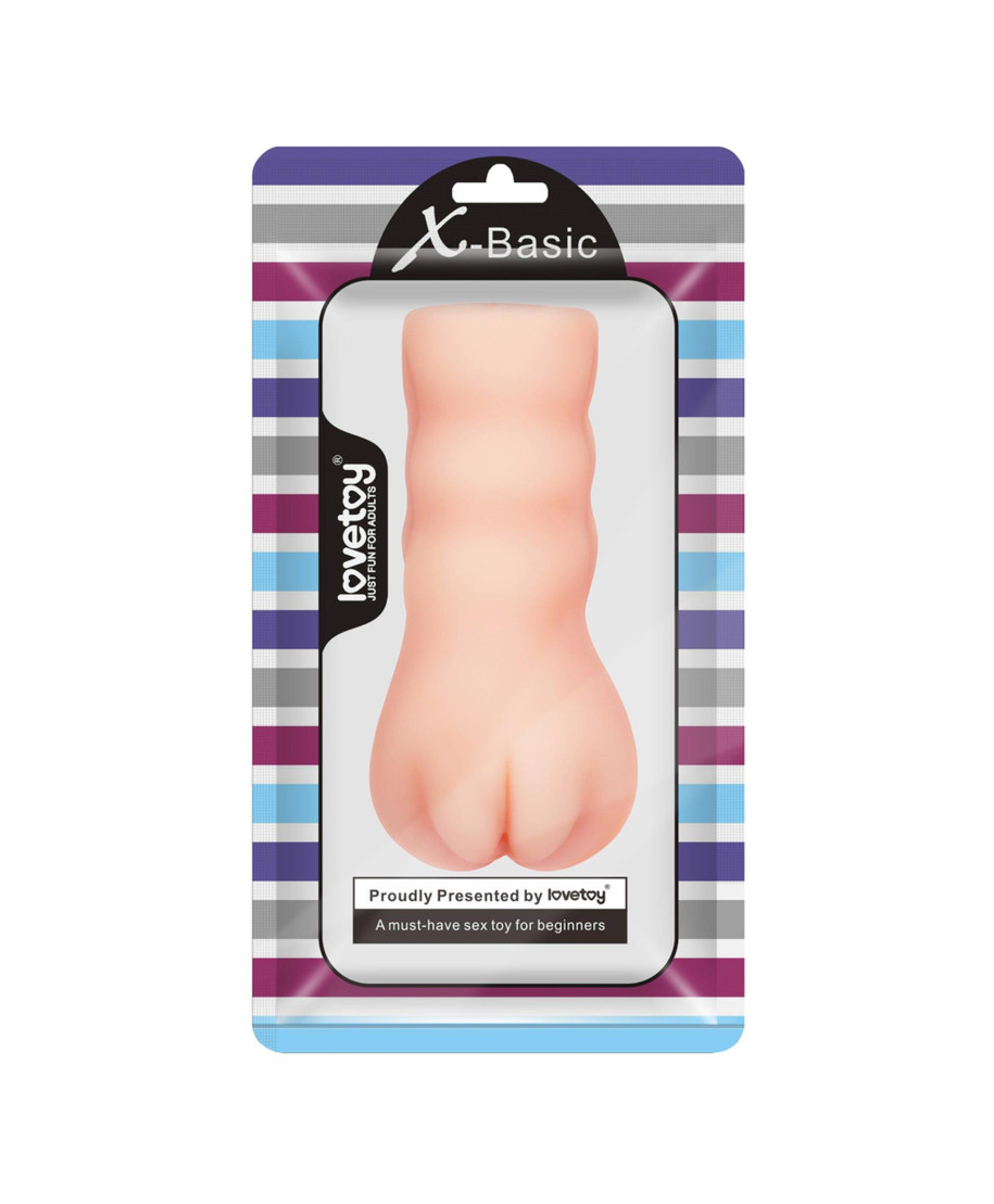 Kieszonkowy masturbator w kształcie cipki 13 cm