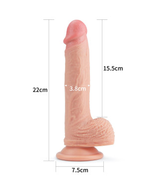 Wielkie dildo realistyczny penis z przyssawką